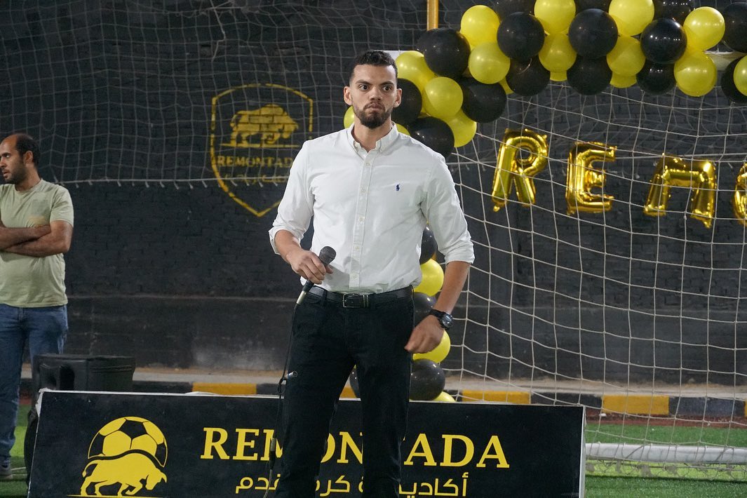 Ahmed Yehia Salman at Remontada Club event